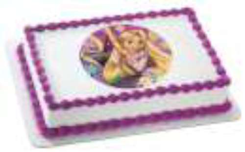 Tangled Edible Icing Image #3 - Click Image to Close